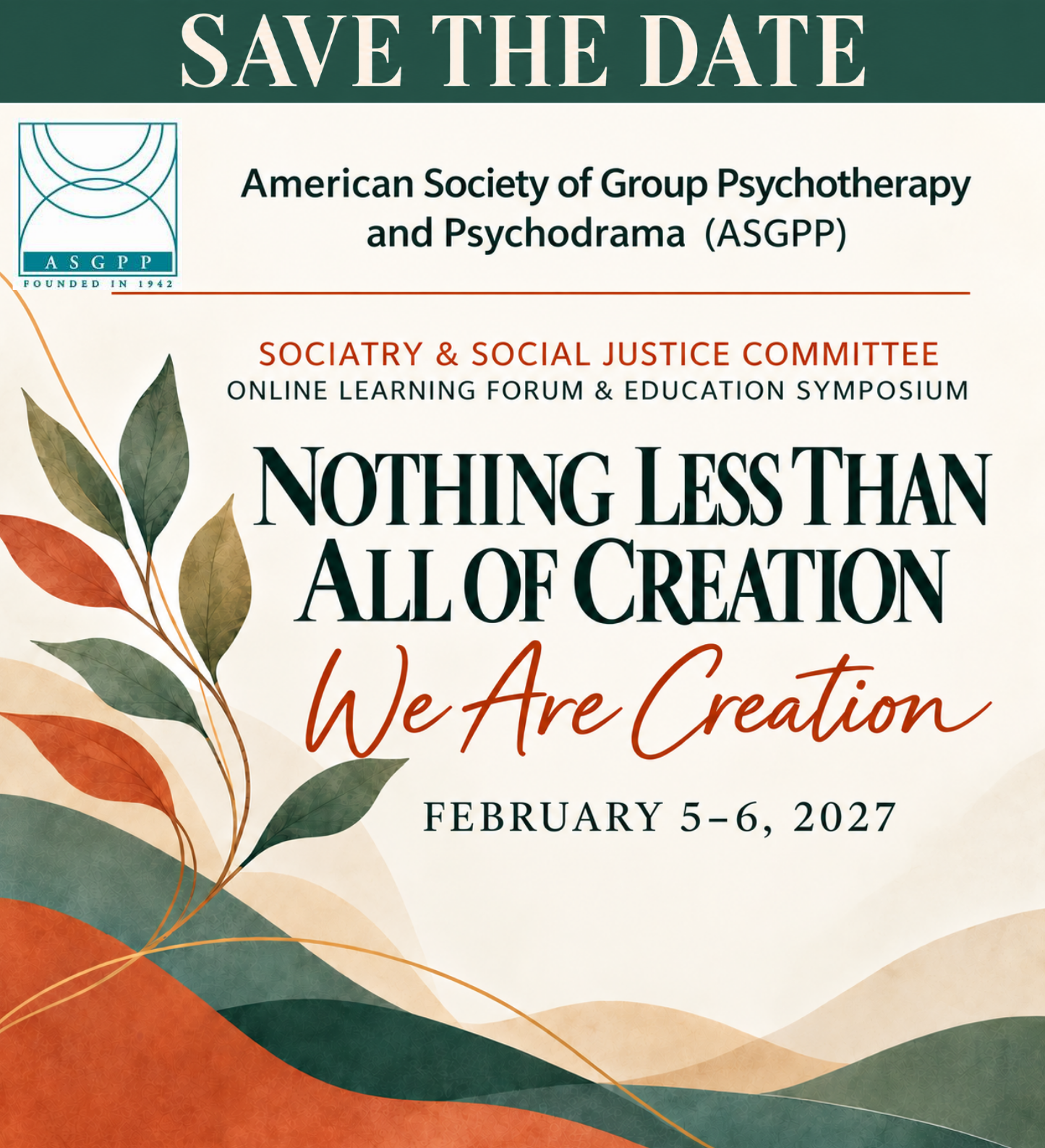 Save the date